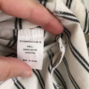 Tops - Multi-stripe hoodie Tops - Multi-stripe hoodie